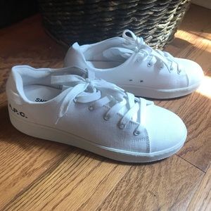 Brand new A.P.C minimal sneakers